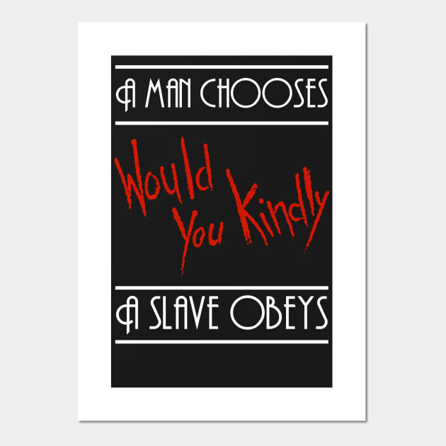 Would You Kindly Bioshock Posters and Art Prints TeePublic